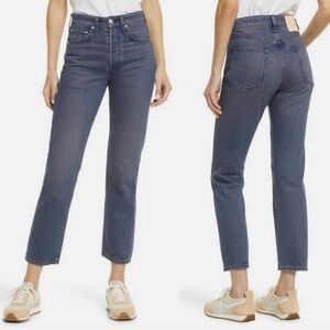 Rag & Bone Maya High Rise Ankle Crop Jeans Jasmine